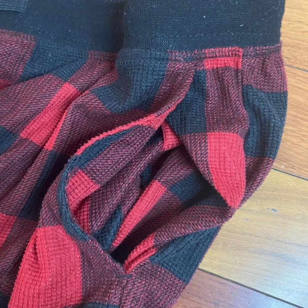 Plaid Pajama Pants Joggers size Medium